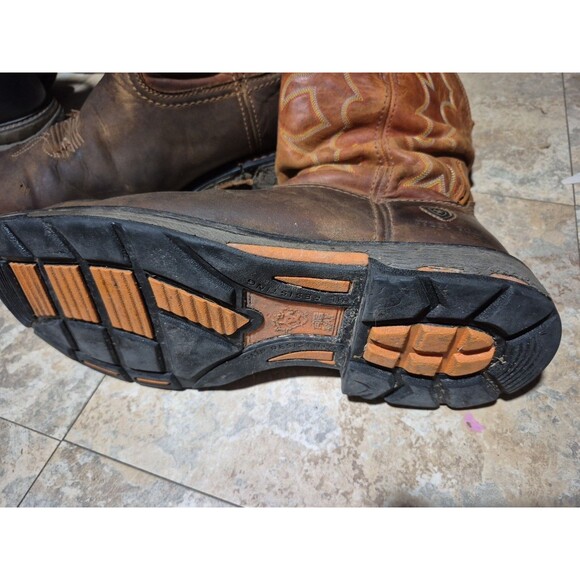 Ariat WorkHog Mens Size 13EE  Steel Toe  Boots  Western 100D6961 Brown Orange main image 12